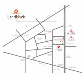 Project Image of 0.0 - 962.0 Sq.ft 3 BHK Apartment for buy in VR Landmark
