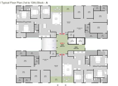 Project Image of 0.0 - 3240.0 Sq.ft 4 BHK Apartment for buy in Shreepad Balaji Residency