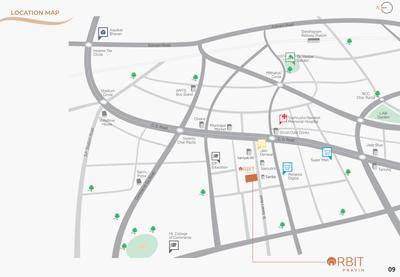 Pallavit Orbit Pravin Location Plan 1