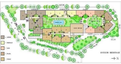Project Image of 1390.0 - 1850.0 Sq.ft 3 BHK Apartment for buy in Esteem Heritage