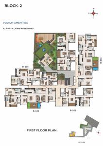 Project Image of 1884.0 - 3913.0 Sq.ft 3 BHK Apartment for buy in Casagrand Ventra