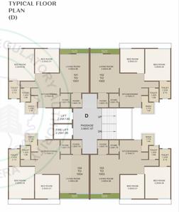 Project Image of 467.69 - 723.01 Sq.ft 2 BHK Apartment for buy in Krishna Pushpak Harmony