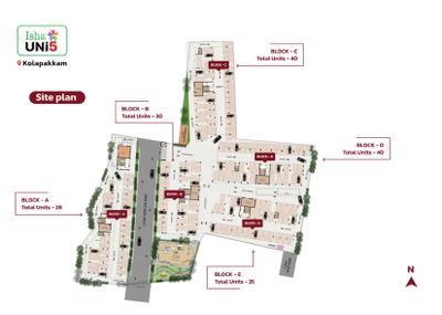 Project Image of 930.0 - 1238.0 Sq.ft 2 BHK Apartment for buy in Isha Uni5