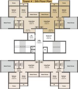 Project Image of 295.58 - 660.0 Sq.ft 1 BHK Apartment for buy in Bhumiraj Hills