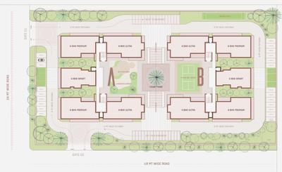 Project Image of 1604.27 - 1896.4 Sq.ft 4 BHK Apartment for buy in Gandharva Imperial Residencia