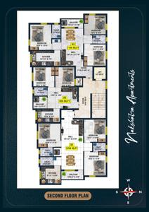 Project Image of 1146.0 - 1293.0 Sq.ft 3 BHK Apartment for buy in Nakshatra Apartments