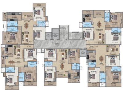 Project Image of 573.0 - 2273.0 Sq.ft 1 BHK Apartment for buy in Akshat Utopian Heights