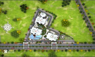 Project Image of 1060.78 - 1419.44 Sq.ft 2 BHK Apartment for buy in Crest Exotica Phase I
