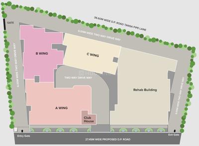 Project Image of 242.0 - 285.0 Sq.ft 1 BHK Apartment for buy in Marathon Neopark Ashoka Wing B