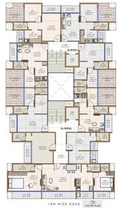 Project Image of 190.95 - 316.35 Sq.ft 1 RK Apartment for buy in JPrime Royal Residency