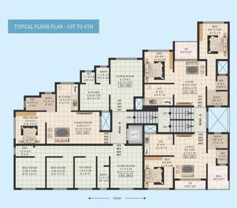 Project Image of 305.0 - 690.0 Sq.ft 1 RK Apartment for buy in United Homes