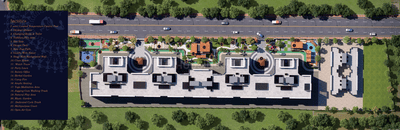 Project Image of 1400 Sq.ft 3 BHK Apartment / Flat for sale in Mundhwa for Rs. 14000000