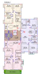 Project Image of 1243.0 - 1413.0 Sq.ft 3 BHK Apartment for buy in Oxford Rudraa