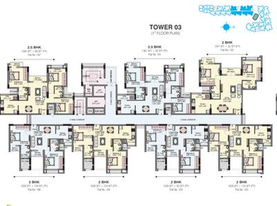Project Image of 594.0 - 2022.0 Sq.ft 1 BHK Apartment for buy in Lake Dugar