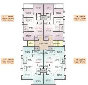 Project Image of 937.0 - 1342.0 Sq.ft 2 BHK Apartment for buy in Malles Adhika