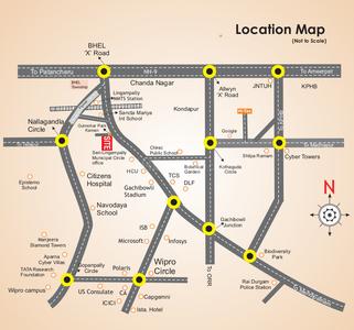 Project Image of 1340.0 - 1765.07 Sq.ft 2 BHK Apartment for buy in Infocity Marvel