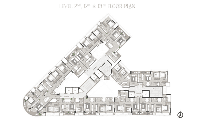 Project Image of 621.19 - 1167.24 Sq.ft 2 BHK Apartment for buy in Arihant Nine Arcs