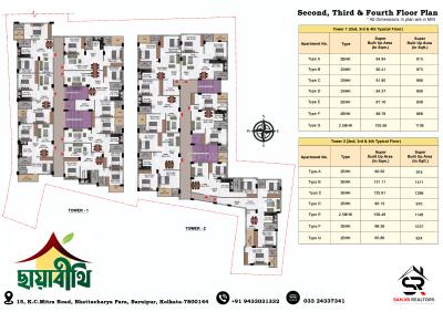 Project Image of 900.0 - 1411.0 Sq.ft 2 BHK Apartment for buy in Chhayabithi
