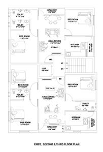 Project Image of 972.0 - 1450.0 Sq.ft 2 BHK Apartment for buy in Vijay Mercury Flats