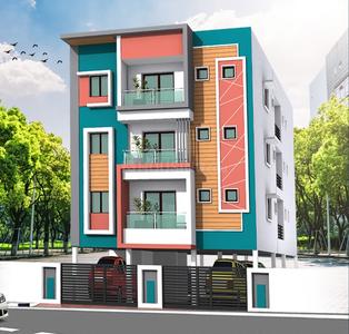 Bharathi Magnus Apartments Elevation 1