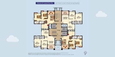 Project Image of 701.0 - 703.0 Sq.ft 2 BHK Apartment for buy in Nyati Exuberance