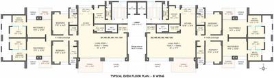Project Image of 2113.0 - 3628.0 Sq.ft 4 BHK Apartment for buy in Dreams Aryan A B Wings