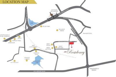 Jay Residency Location Plan 1