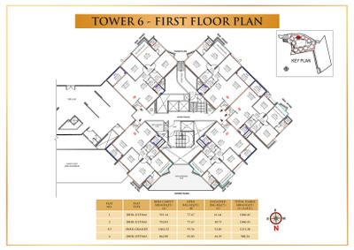 Project Image of 613.0 - 1212.22 Sq.ft 2 BHK Apartment for buy in Pride Purple Park Titan