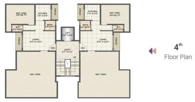 Project Image of 198.27 - 285.08 Sq.ft 1 RK Apartment for buy in Kanya Aboti Landmark