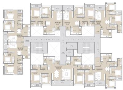 Project Image of 656.0 - 1228.0 Sq.ft 2 BHK Apartment for buy in Belmont Skyverse
