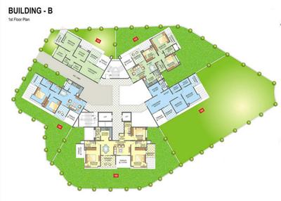 Project Image of 394.0 - 1212.0 Sq.ft 1 BHK Apartment for buy in Mont Vert Belbrook
