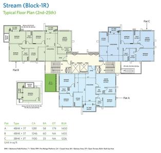 Project Image of 541.0 - 1455.0 Sq.ft 2 BHK Apartment for buy in Siddha Eden Lakeville