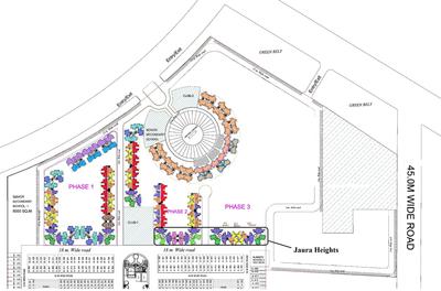 Project Image of 585.0 - 2135.0 Sq.ft 1 BHK Apartment for buy in Amrapali Jaura Heights