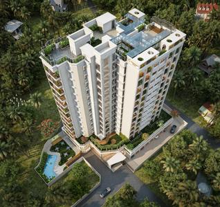 Project Image of 1295.0 - 1603.0 Sq.ft 2 BHK Apartment for buy in Chathamkulam Swarga