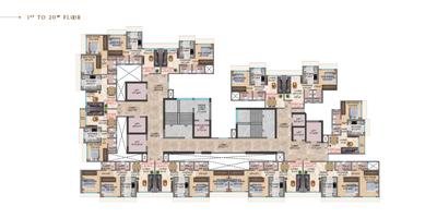 Project Image of 349.0 - 648.0 Sq.ft 1 BHK Apartment for buy in Trishika Skye 175
