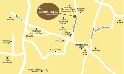 Project Image of 474.0 - 998.0 Sq.ft 1 BHK Apartment for buy in Dhruvi Empress Heights