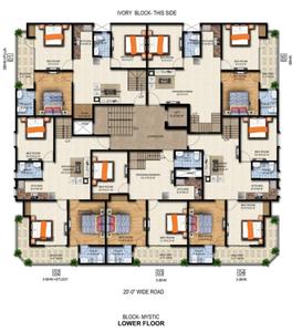 Project Image of 1020.0 - 2000.0 Sq.ft 2 BHK Apartment for buy in Pearl Vista