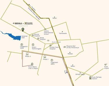 Project Image of 985 Sq.ft 2 BHK Apartment / Flat for sale in Hinjawadi for Rs. 7500000