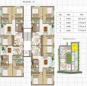 Project Image of 802.0 - 1312.0 Sq.ft 2 BHK Apartment for buy in GPS Meena Aurum