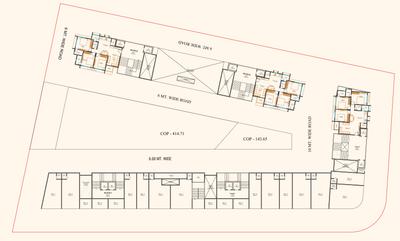 Project Image of 0.0 - 1908.0 Sq.ft 3 BHK Apartment for buy in Bosky Sanelite