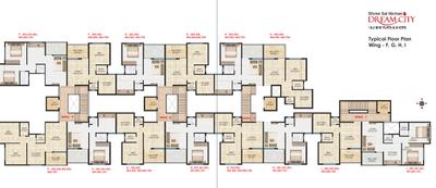Project Image of 421.0 - 719.0 Sq.ft 1 BHK Apartment for buy in Shree Sai Nirman Dream City