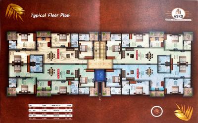 Project Image of 0.0 - 1939.0 Sq.ft 4 BHK Apartment for buy in ASKG Onyx