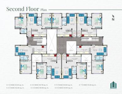 Project Image of 617.53 - 670.59 Sq.ft 1 BHK Apartment for buy in Salbelina Residency