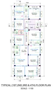 SRJ Nature View Nature View Cluster Plan from 1st to 4th Floor 1