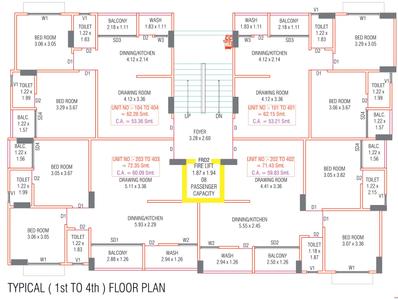 Project Image of 572.75 - 646.8 Sq.ft 1 BHK Apartment for buy in Saral Shyam Anugrah