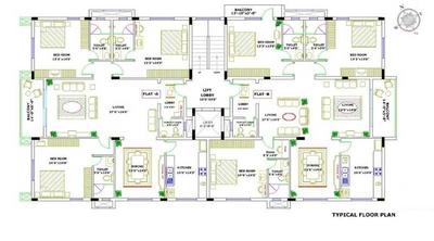 Project Image of 2800 Sq.ft 4 BHK Penthouse for sale in Cooke Town for Rs. 60000000