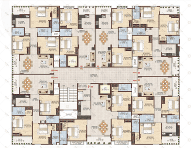Project Image of 1225.0 - 2864.0 Sq.ft 2 BHK Apartment for buy in Gurukripa Aaradhana