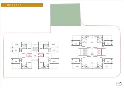 Project Image of 1350 Sq.ft 3 BHK Apartment / Flat for sale in Nirnay Nagar for Rs. 13500000