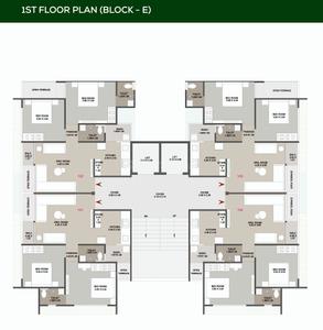Project Image of 532.38 - 808.15 Sq.ft 2 BHK Apartment for buy in Royal Bagh E Farid Luxuria