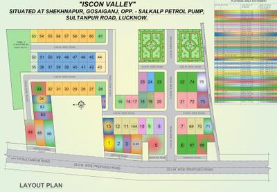 Krishna Iscon Valley Layout Plan 2
